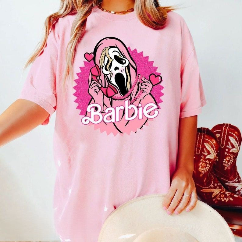 Horror Doll Ghost Face T-shirt