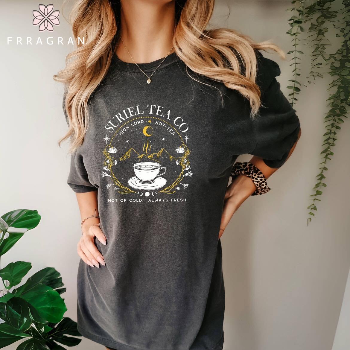 Suriel Tea Co Book Lover T-shirt