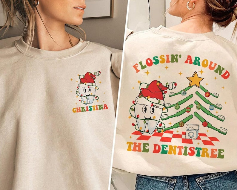 Dental Christmas Holiday Sweatshirt