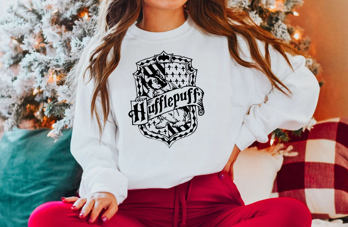 Hogwarts School WHITE Sweatshirt