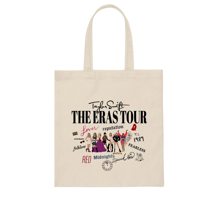 Taylor The Eras Tour Canvas Tote Bag