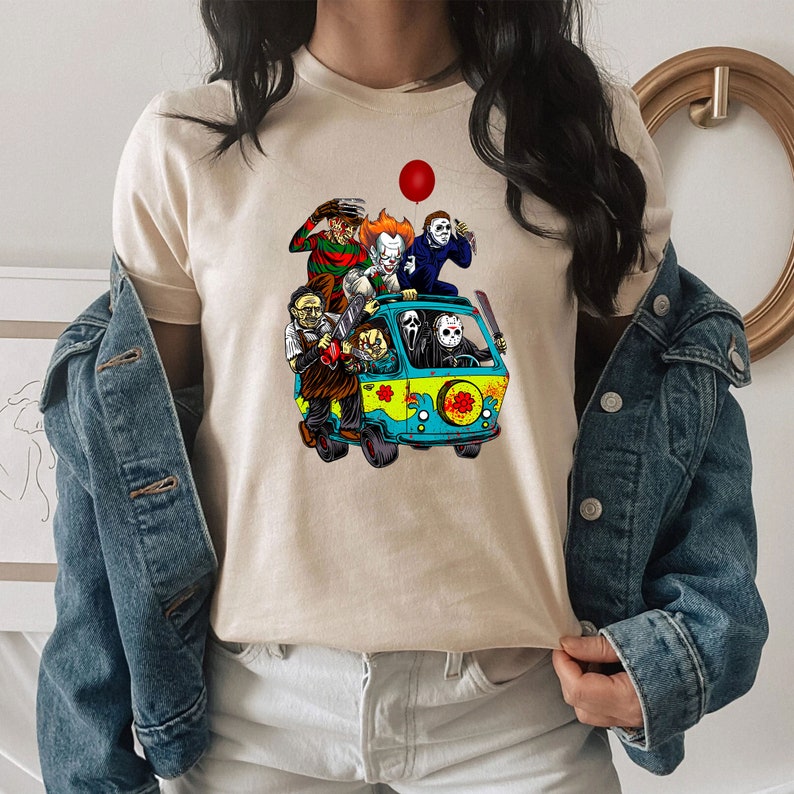 Halloween Movie Characters T-shirt