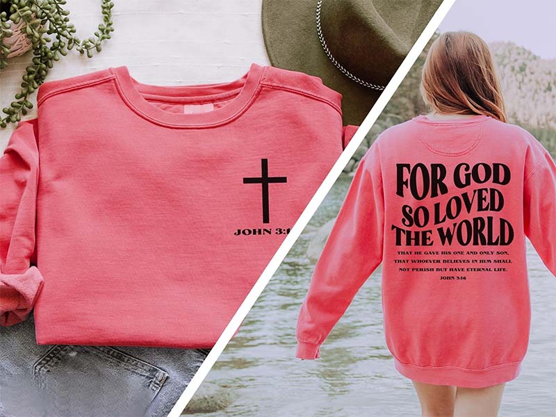 Pullover Faith Crew Neck Sweatshirt
