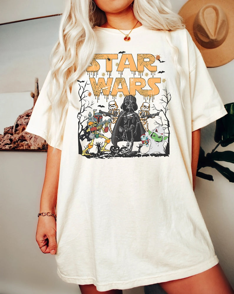 Retro Star Wars Halloween T-shirt