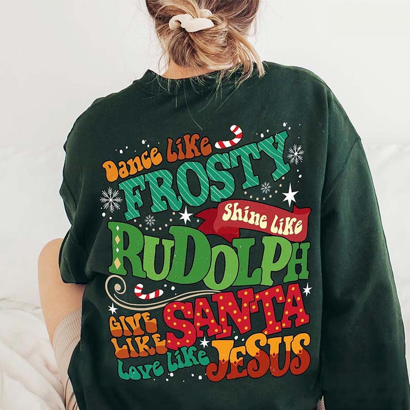 Like Santa Love Sweatshirt