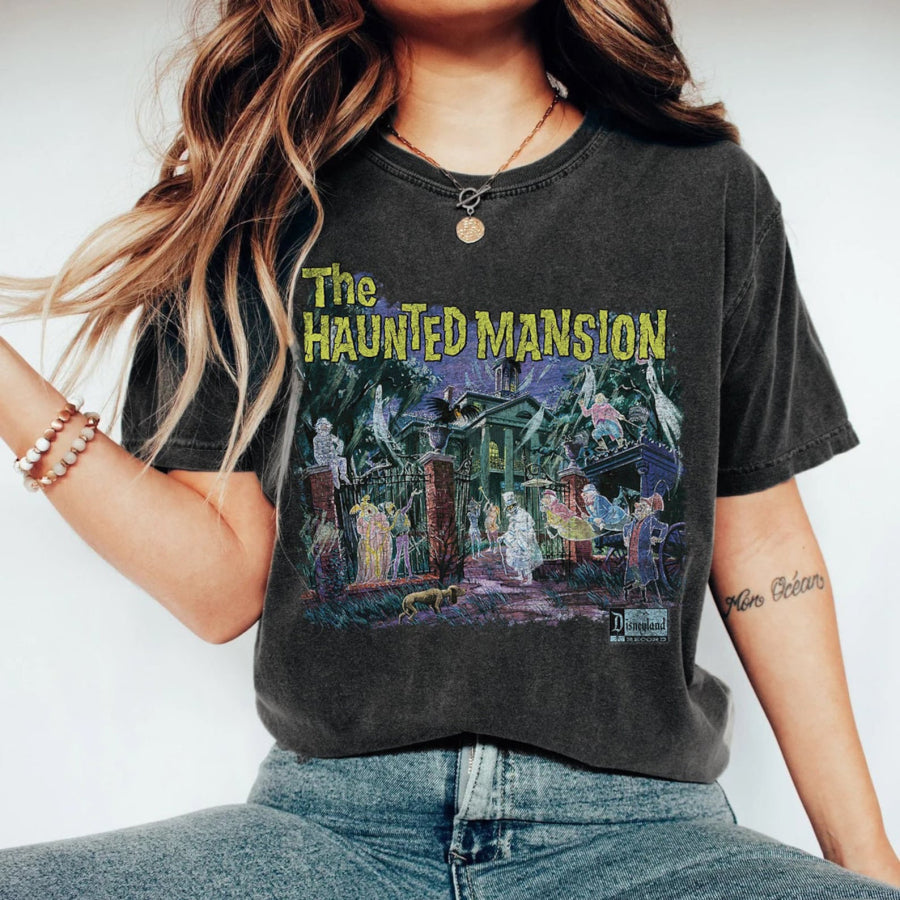The Haunted Mansion House Stretching Room T-shirt