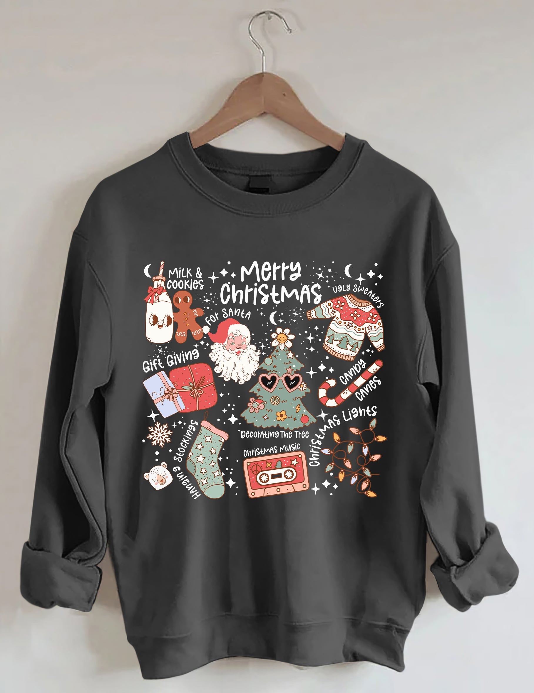 Retro Christmas Sweatshirt