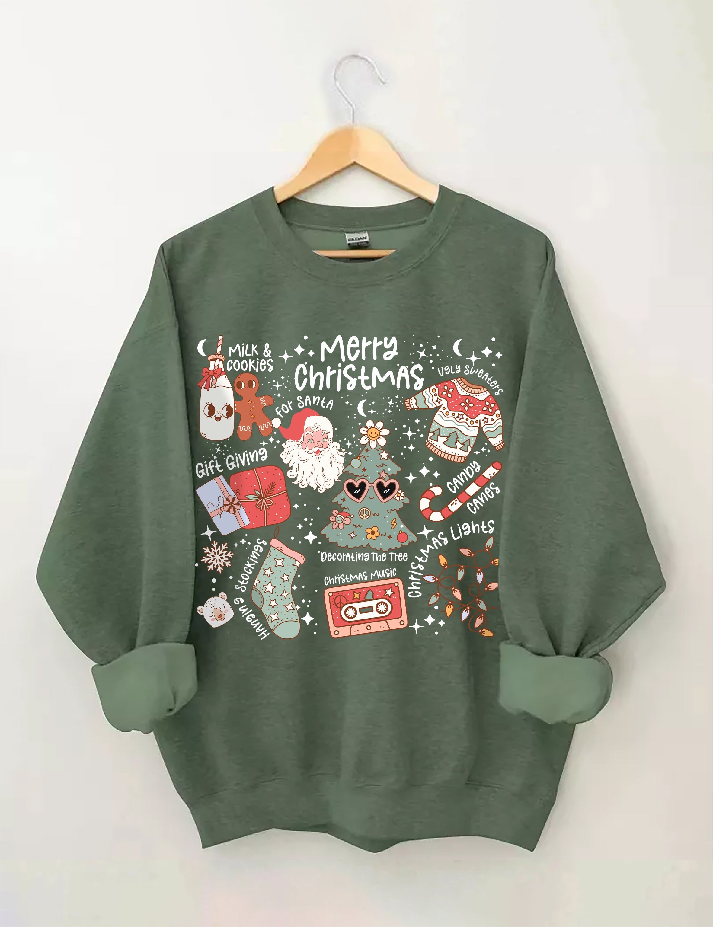 Retro Christmas Sweatshirt