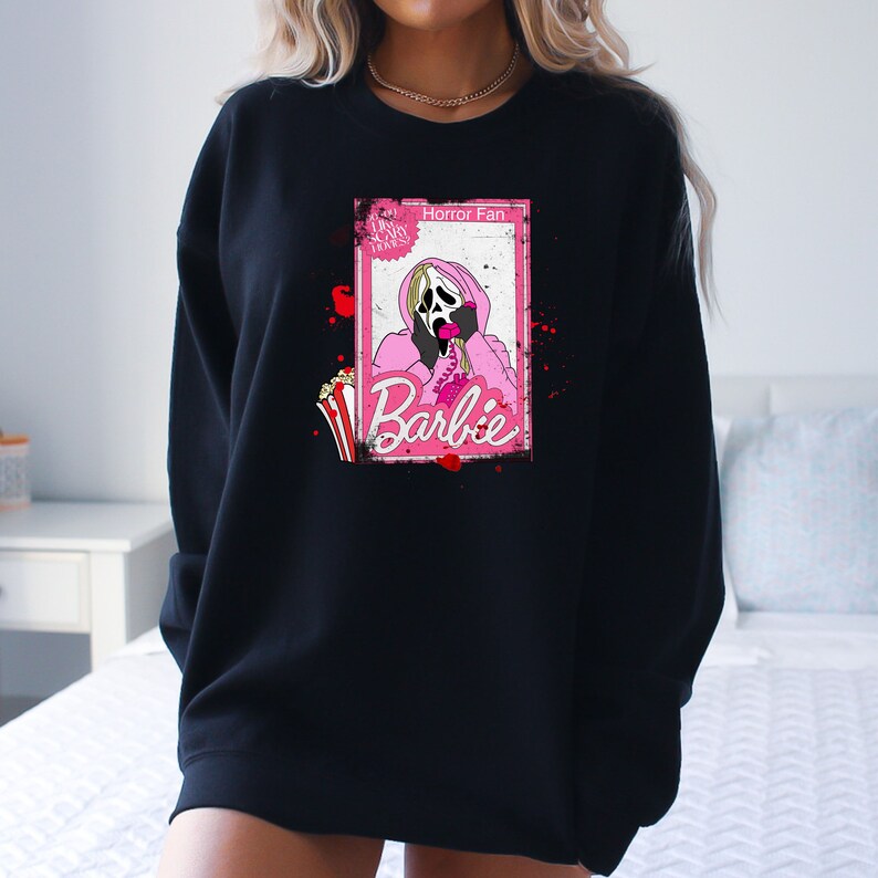 Horror Barbie Graphic Sweatshirt