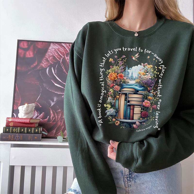 Reading Book Bookish Sweatshirt