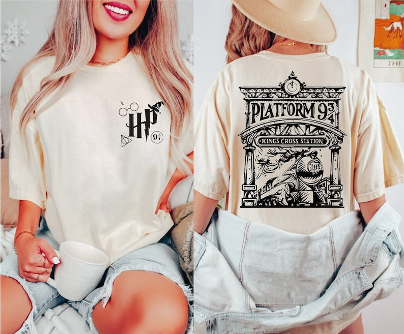 Hp Inspired Casual T-shirt