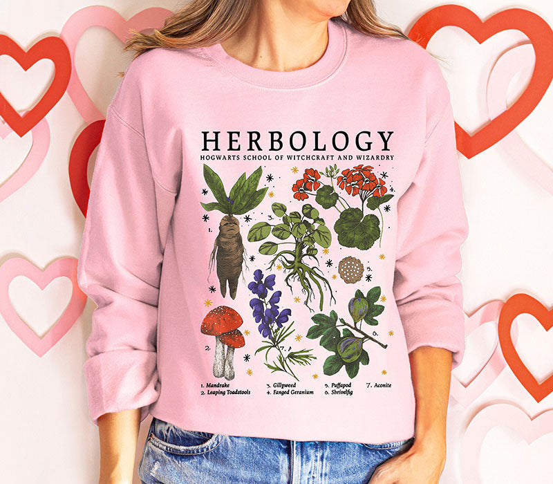 Herbology Plants Sweatshirt