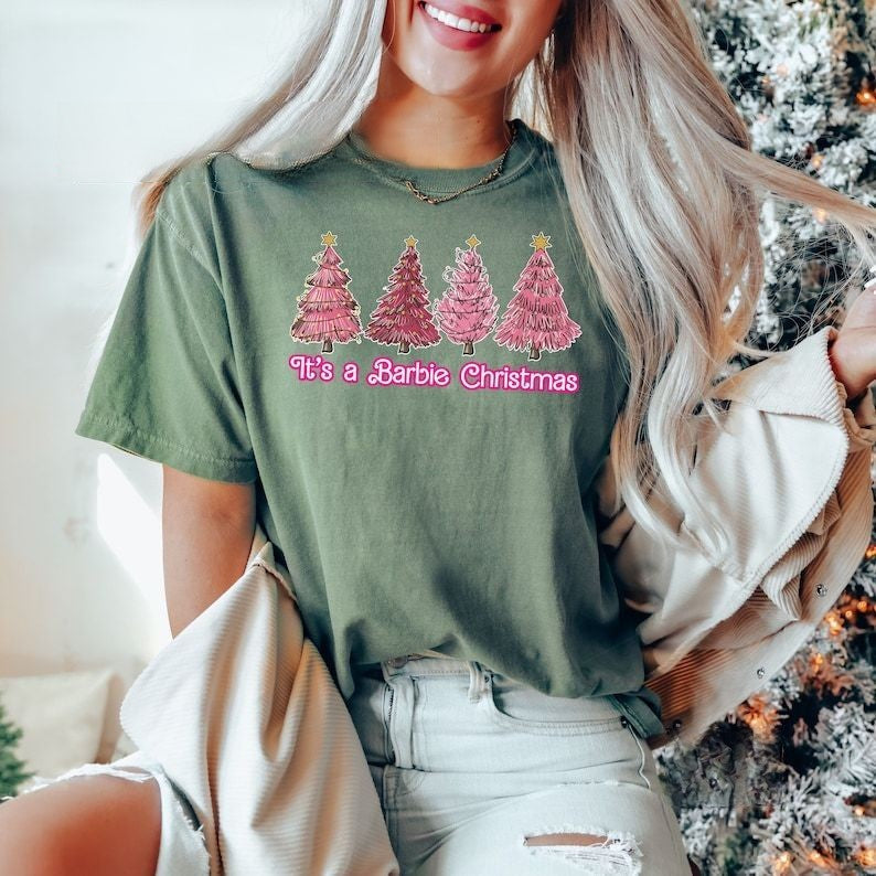 It's a Barbie Christmas T-shirt